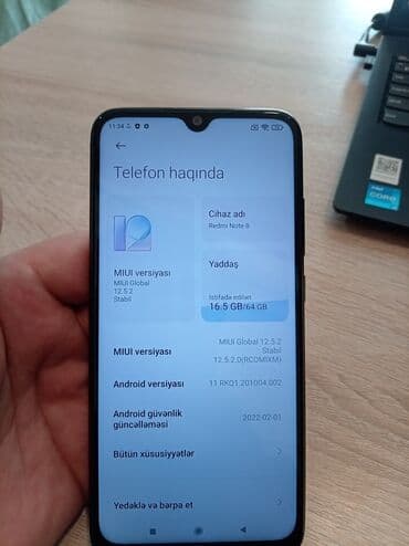 tecno spark 10c qiymeti: Redmi Note 8, 64 GB, rəng - Qara, Barmaq izi — 2