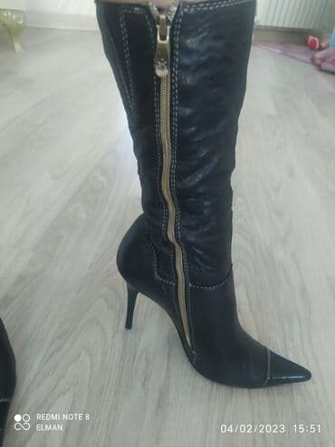 qadın çəkmələri: Ölçü: 39, İşlənmiş — 1