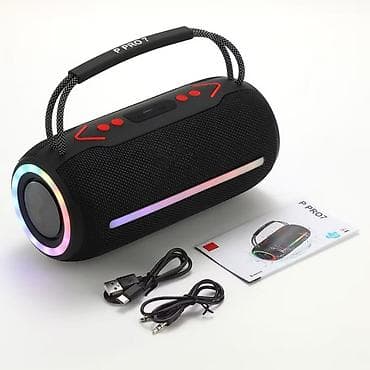 bluetooth: Kategoriya: Kalonkalar P-PRO 7 Bluetooth Speaker – Portativ Dinamik — 1