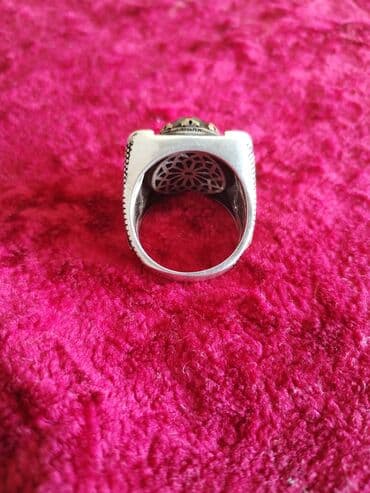 5 qaş üzüklər: Üzük, Gümüş, 925 Əyar — 8