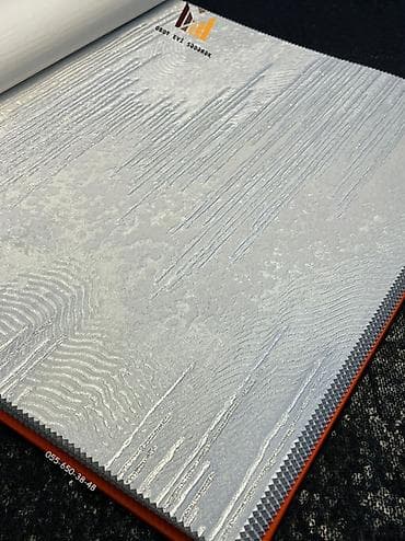 divar kagzi: Müasir dizaynlı divar kağızı – metallik parıltılı abstrakt xətt — 3