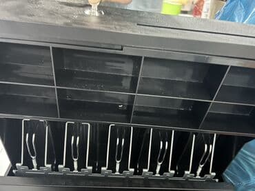 Gözəllik və estetika avadanlığı: Metal kassalı pul çekməsi - Rəng: qara - Material: möhkəm metal gövdə — 2