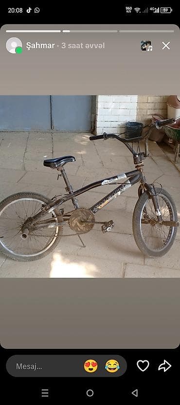 velosiped kameri: Salcano BMX tipli uşaq/yeniyetmə velosipedi - Çərçivə: polad, aşağı — 1