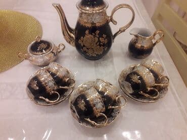 servis desti: Çay dəsti, rəng - Bənövşəyi — 3