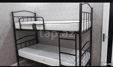 Oğlan və qız üçün, Yeni, Çarpayı, Matras ilə, Siyirməsiz, Dəmir — 10