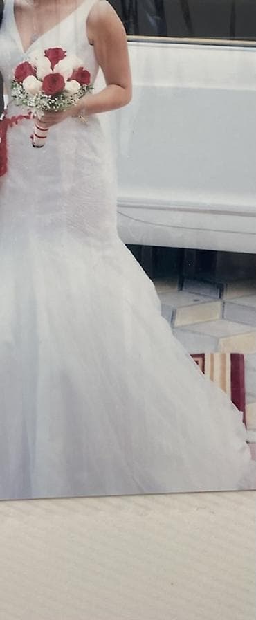 Свадебные платья и аксессуары: Oleq Cassini. Amerika brendidir. Parisdən alınıb. 3200 AZN. 1 dəfə — 5