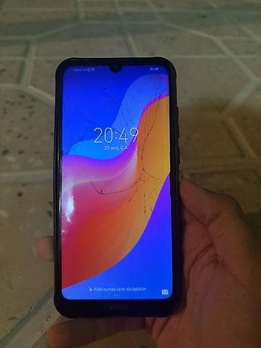 kohne kondisioner: Honor 8A 2020, 64 GB, rəng - Qara, Barmaq izi, Face ID — 1
