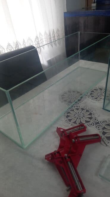 akvarium qiymeti: Şüşə akvarium istənilən ölçüdə akvarium hazırlayıram 1 litri 80 — 2