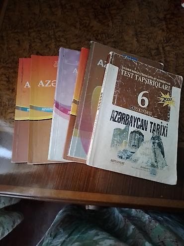 Kitablar və jurnallar: Test kitablari satiram( Azerbaycan tarixi) — 1