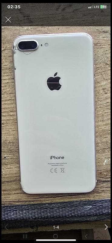 IPhone 8 Plus, 64 GB, Matte Gold, Barmaq izi — 3