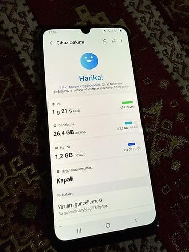 airpods 5: Samsung Galaxy A50, 64 GB, rəng - Qara, Barmaq izi — 6