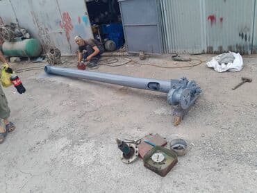 Şnek.150,200,250,300,400 mm-lik şneklər.Nagd və ya ilə bank yolu ıle