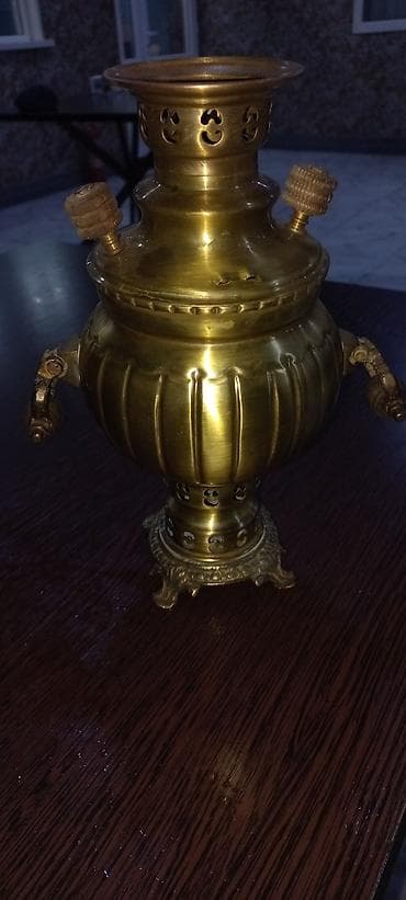 toxuma ip: Misin samovar – Bir litre yahin, bədii oyma detallı, klassik “armud” — 3