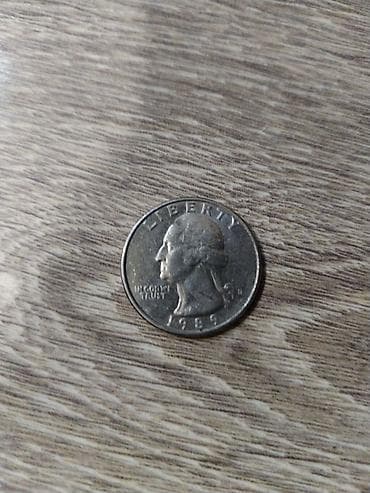 ABŞ 25 sentlik sikkə – Washington Quarter (1989) Xüsusiyyətlər: -