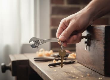 Mini açarlı açar açarlıq - Dizayn: Miniatür, funksional açarlı açar