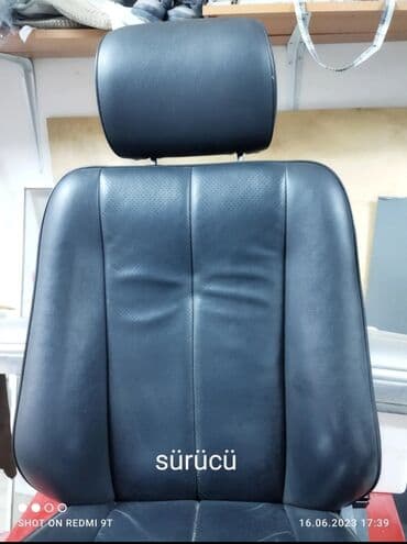 işlənmiş oturacaqlar: Qabaq, Qızdırıcı ilə, Mercedes-Benz W 210, 1998 il, Orijinal, İşlənmiş — 6