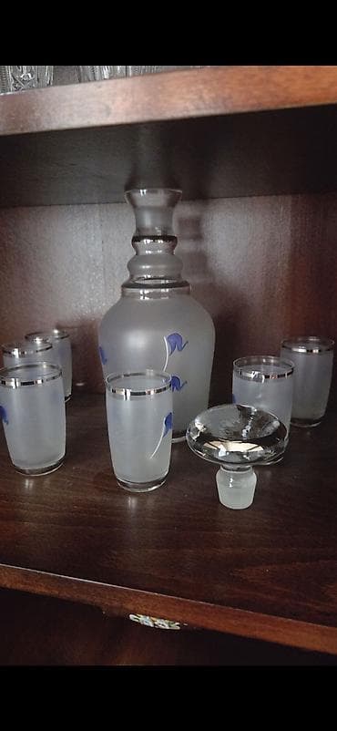 Rəng - Göy, Şüşə, 7, 1,5 bucket volume l, SSRİ lalafo.az -da Rəng - Göy, Şüşə, 7, 1,5 bucket volume l, SSRİ