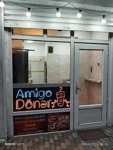 TƏCİLİ! Şamaxinkada Hazır işlək dönər biznesi satılır! Tam qurulu və