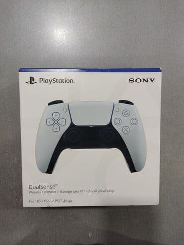 Playstation 5 üçün ağ ( white ) coystik ( dualsense ). Tam yeni, bağlı