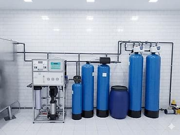 icməli su maşını: Sənaye tipli su təmizləmə və yumşaltma sistemi - Kompleks qurğular — 1