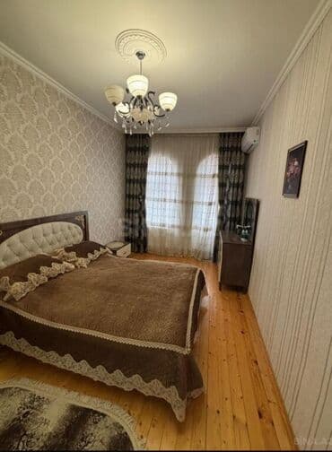 aile ucun kiraye evler 2023: 2 otaqlı mənzil – tam mebellə - Geniş və işıqlı zal: L formalı yumşaq — 4