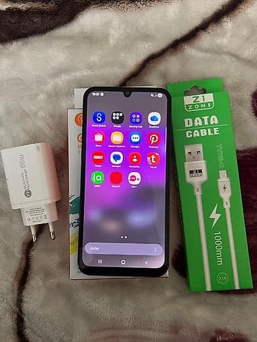 telefon samsunq: Samsung Galaxy A24 4G, 128 GB, rəng - Qara, Barmaq izi, Face ID — 6
