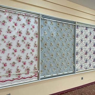 Güllü naxışlı jalüz pərdələr – klassik və zərif interyerlər üçün -
