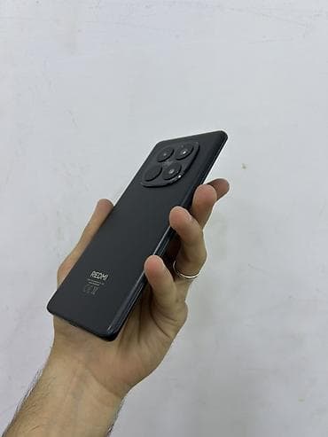 telefon samsuq: Redmi Note 14 Pro+, 256 GB, rəng - Qara, Barmaq izi, Face ID — 5