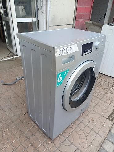 Təmizlik xidmətləri: Hisense önyükləməli paltaryuyan maşın - Tutum: 6 kq - Enerji — 4