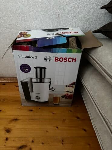 Bosch VitaJuice 2 şirəçəkən - Güc: 700 W – sürətli və effektiv şirə
