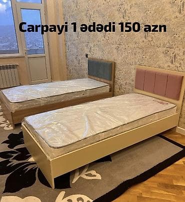 masa ev: Yeni, Təknəfərlik çarpayı — 1