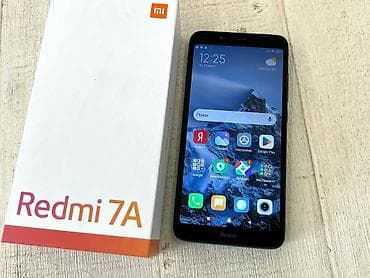 apple 15 pro: Redmi 7A, 32 GB, rəng - Qara, İki sim kartlı — 5