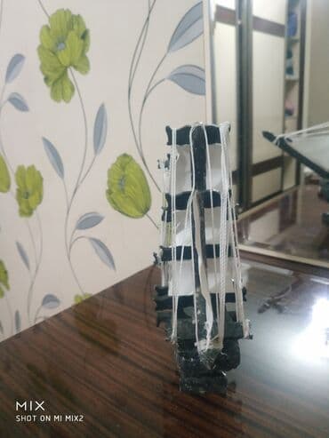 işlənmiş taxdalar: Fiqur, Taxta, rəng - Boz — 2