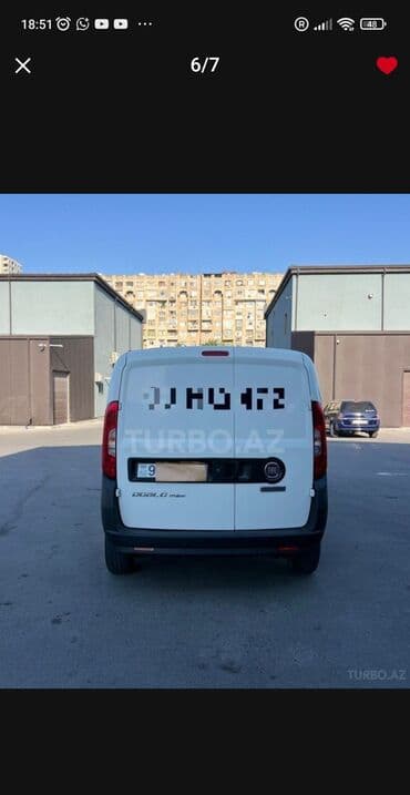 r16 disklər: Fiat Doblo: 1.4 l | 2017 il 104000 km Van body type — 4
