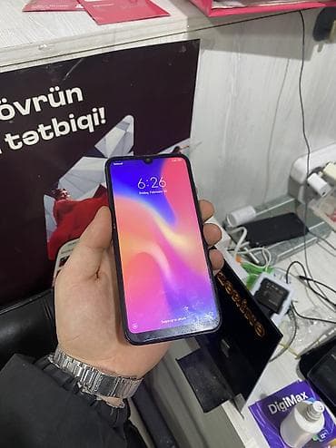 ikinci əl soba: Xiaomi Mi Play, 64 GB, rəng - Qara, 
 Barmaq izi — 3