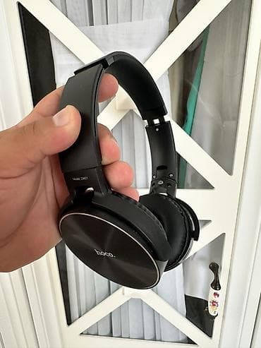 İşlənmiş Simsiz (Bluetooth) Qulaqcıqlar, Hoco, rəng - Qara