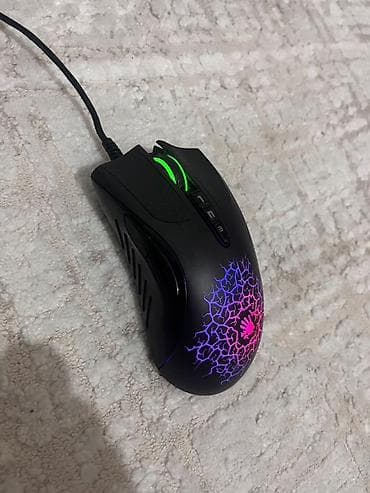iphone 7 plus barter: Gaming siçanı – LED işıqlı, naqilli 4000 dpi optik sensor 180cm — 2