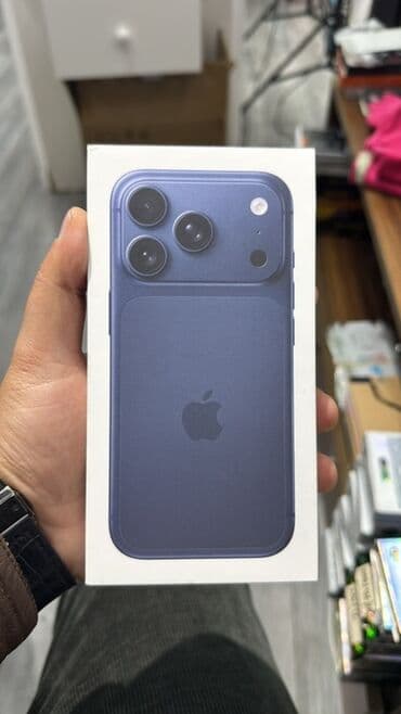 IPhone 17 Pro, 256 GB, Mavi, Face ID lalafo.az -da IPhone 17 Pro, 256 GB, Mavi, Face ID