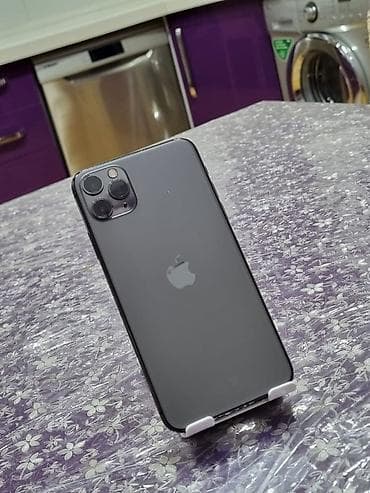 IPhone 11 Pro Max, 64 GB, Space Gray, Face ID lalafo.az -da IPhone 11 Pro Max, 64 GB, Space Gray, Face ID