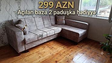 divan sifariş: Künc divan, Yeni, Açılan, Bazalı — 1