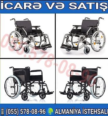 Məhsul: Manual əlil arabaları – icarə və satış Təsvir: - Almaniya