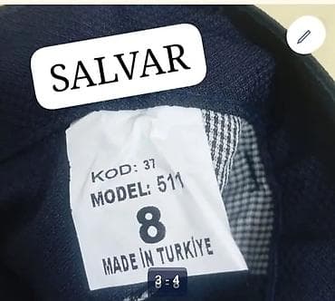 mop dəsti: Uşaq üçün klassik kostyum dəsti - Rəng: tünd göy (navy) - Komplekt — 4