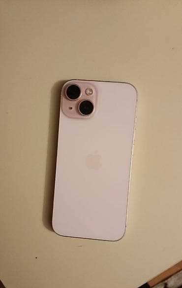 IPhone 15, 128 GB, Çəhrayı, Face ID