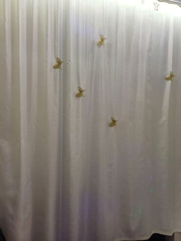 tül parçalar: Yeni, Tül, rəng - Bej, Pulsuz çatdırılma — 7