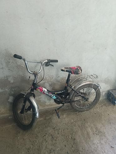 rama velo: Uşaq velosipedi – 16 düym təkərlər - Rəng: qara gövdə, parlaq xrom ön — 4