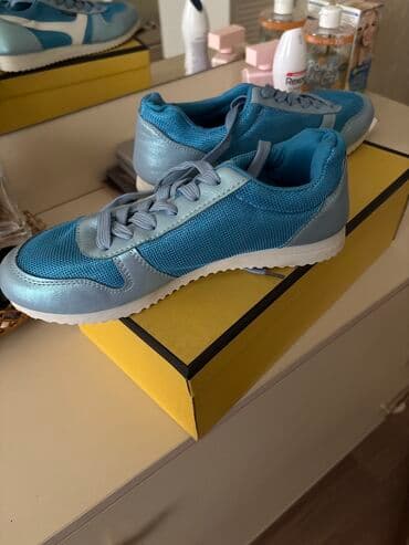 b class makasin: Ölçü: 41, rəng - Mavi, İşlənmiş — 2