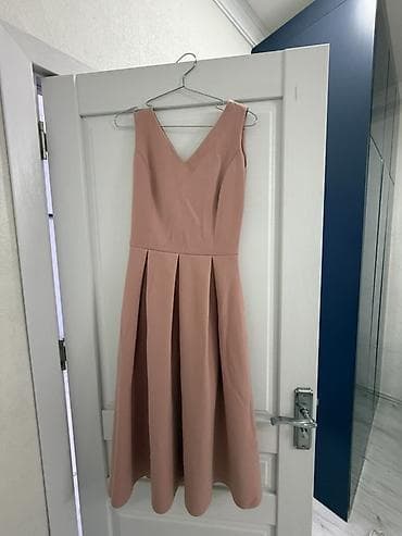 Uşaq geyimi və ayaqqabıları: 36 ölçüyə uyğundur Pudra-çəhrayı rəngdə midi don Təptəzədir — 2