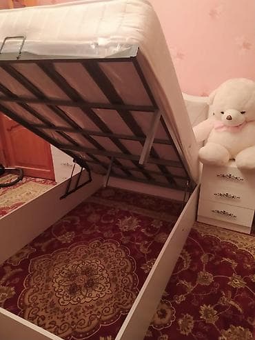 yataq matrasi: İkinəfərlik, Bazalı, Pulsuz matras, Siyirməsiz, Türkiyə, Mat laminat — 7