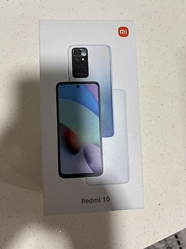 xiomi 10 t: Redmi 10, 64 GB, rəng - Qara, Barmaq izi — 4