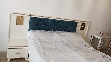 Ev üçün mebel: 2 təknəfərlik çarpayı, Dolab, Komod, Termo, İşlənmiş — 2